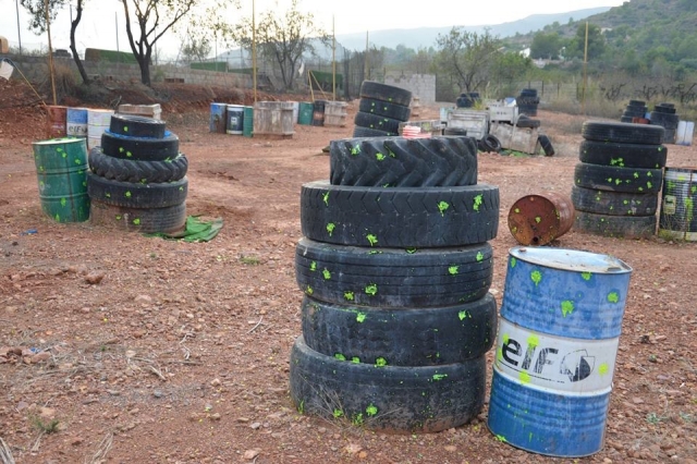 Obstaculos de paintball